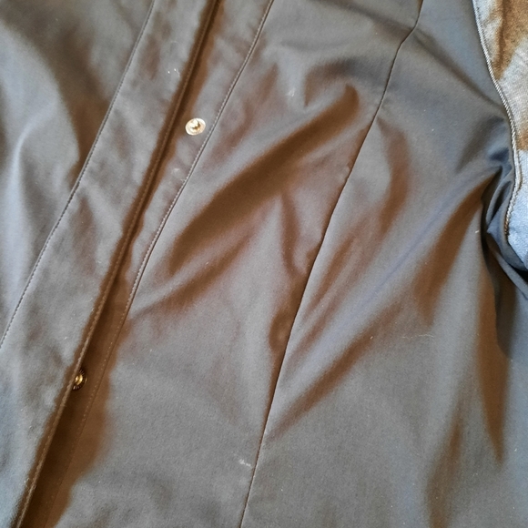 Erin Snow Kelsey Black Full Zip Snap Jacket •Small - Picture 6 of 10